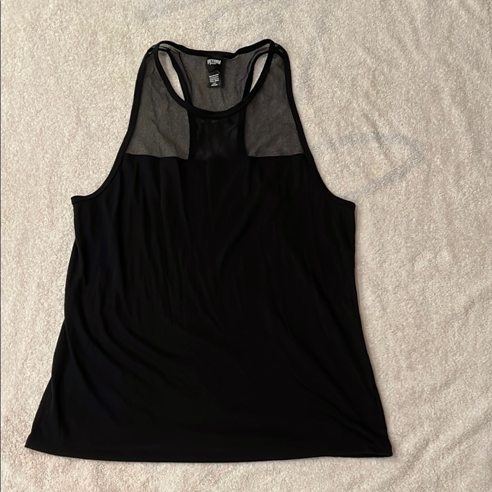Victoria’s Secret Sport Black Women's Tank Top - L